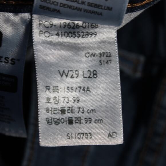 Levi's 311 Shaping Skinny Jeans Women's 29x28 Blue Stretch - Picture 4 of 9